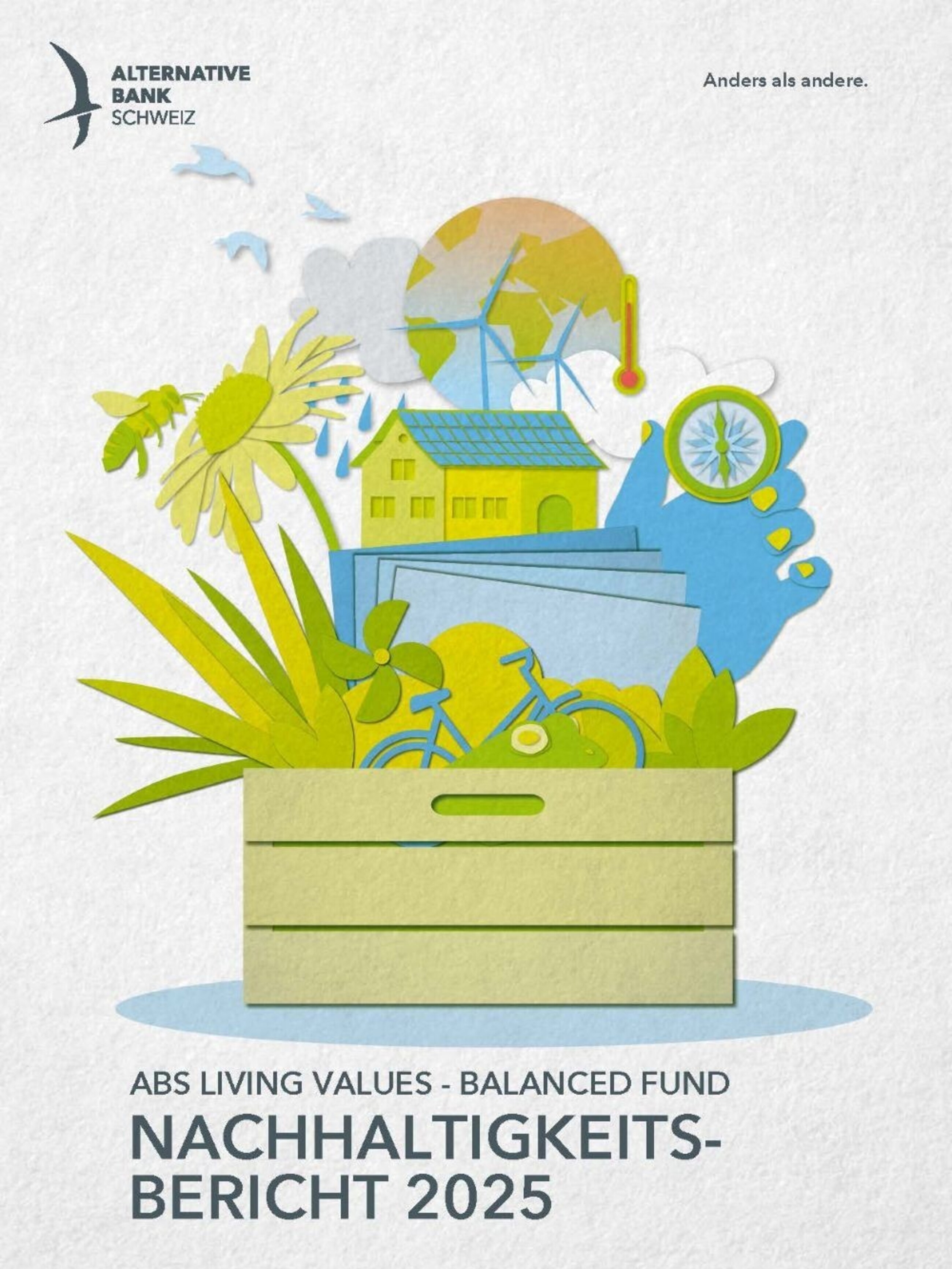 <p>Ausserdem: Eigener Nachhaltigkeitsbericht für den ABS Living Values – Balanced Fund</p>