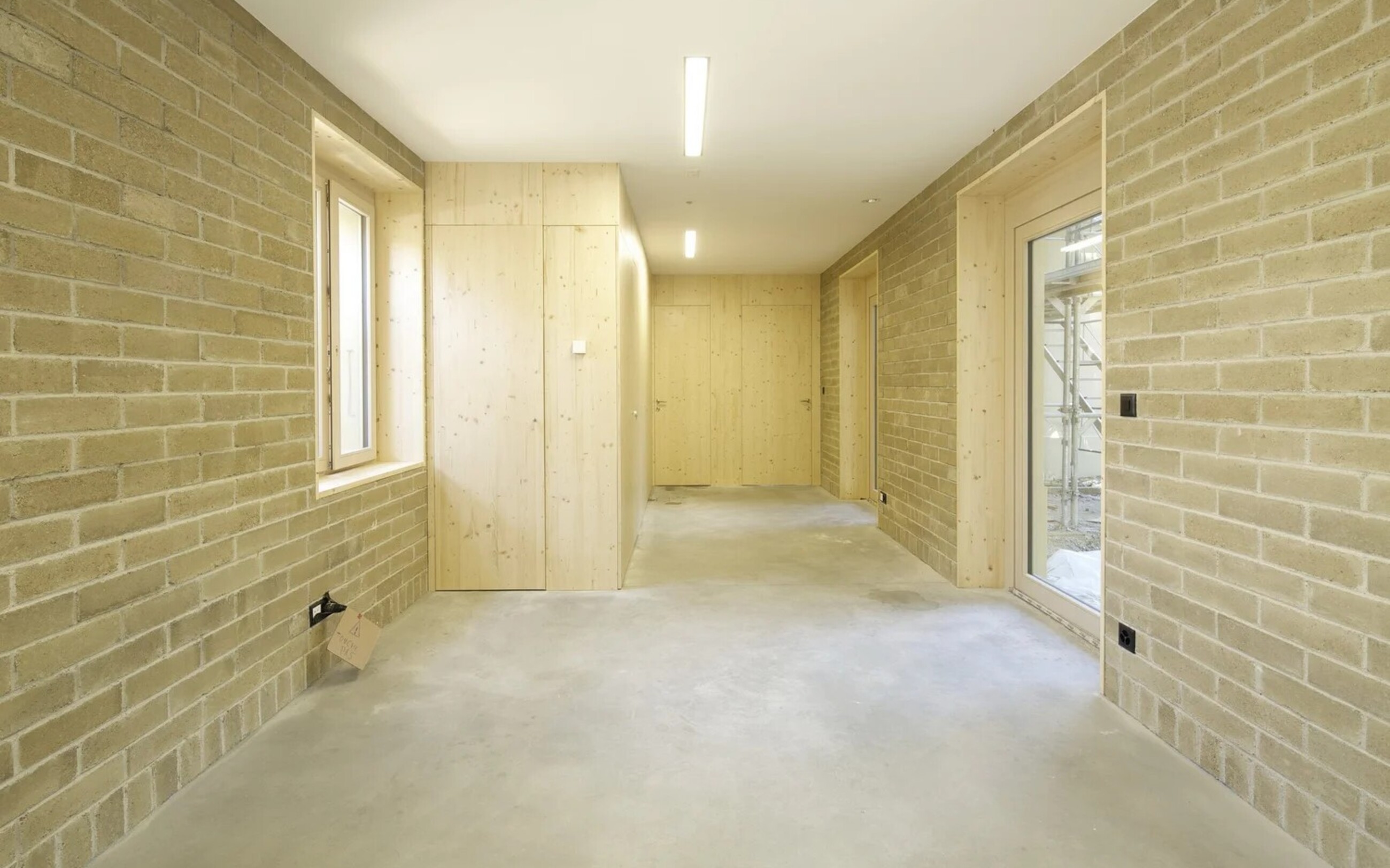 <p>Des briques d’argile pour un bon climat intérieur</p>